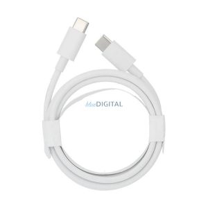 GOOGLE adatkábel (Type-C - Type-C, 3A, 100cm) FEHÉR