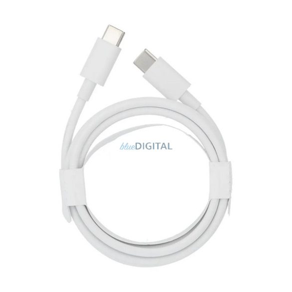 GOOGLE adatkábel (Type-C - Type-C, 3A, 100cm) FEHÉR