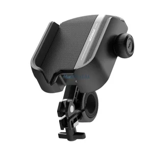 JOYROOM JR-ZS431 kerékpáros és motoros telefontartó (kormányra rögzíthető, 360°, 4.7-7" méret) FEKETE