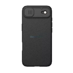   NILLKIN CAMSHIELD PRO MAGNETIC műanyag telefonvédő (ütésállóság, kameravédő, mágneses, csíkos) FEKETE Apple iPhone Air