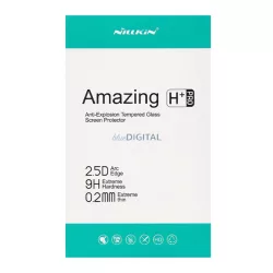   NILLKIN H+ PRO képernyővédő üveg (2.5D, UV szűrés, ultravékony, 0.2mm, 9H + segédkeret) ÁTLÁTSZÓ Apple iPhone Air