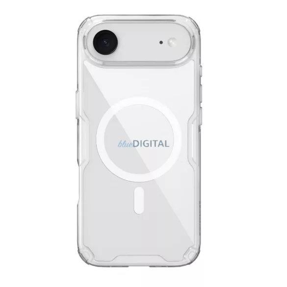 NILLKIN NATURE PRO MAGNETIC műanyag telefonvédő (ütésállóság, légpárnás sarok, MagSafe) ÁTLÁTSZÓ Apple iPhone Air