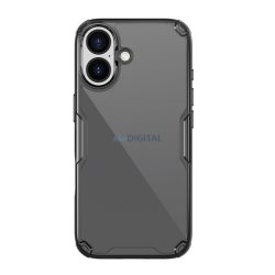   NILLKIN NATURE PRO szilikon telefonvédő (ütésállóság, légpárnás sarok) FEKETE Apple iPhone 17
