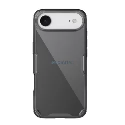   NILLKIN NATURE PRO szilikon telefonvédő (ütésállóság, légpárnás sarok) FEKETE Apple iPhone Air