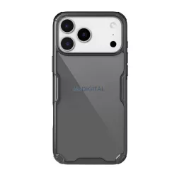   NILLKIN NATURE PRO szilikon telefonvédő (ütésállóság, légpárnás sarok) FEKETE Apple iPhone 17 Pro Max