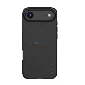 NILLKIN SUPER FROSTED PRO MAGNETIC műanyag telefonvédő (mágneses, ütésállóság, gumírozott) ÁTLÁTSZÓ/FEKETE Apple iPhone Air