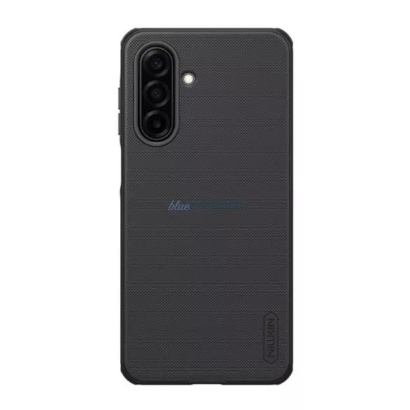 NILLKIN SUPER FROSTED PRO műanyag telefonvédő (ütésállóság, gumírozott, érdes felület) FEKETE Samsung Galaxy A17 5G (SM-A176)