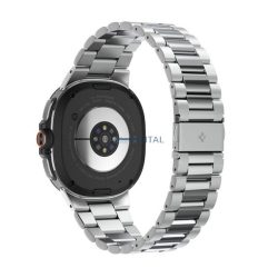   SPIGEN MODERN FIT pótszíj (egyedi méret, fém) EZÜST Samsung Galaxy Watch 8 eSIM 44mm (SM-L335), Galaxy Watch 8 eSIM 40mm (SM-L325), Galaxy Watch 8 Classic 46mm (SM-L500)