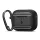 SPIGEN RUGGED ARMOR szilikon tok (ütésállóság, karabíner, karbon minta) FEKETE Apple AirPods Pro 3