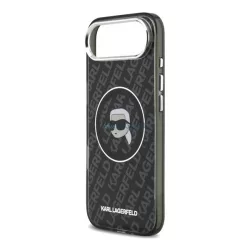   KARL LAGERFELD IML KARL HEAD LOGO MAGSAFE szilikon telefonvédő (ütésállóság, kameravédő, MagSafe) FEKETE Apple iPhone Air