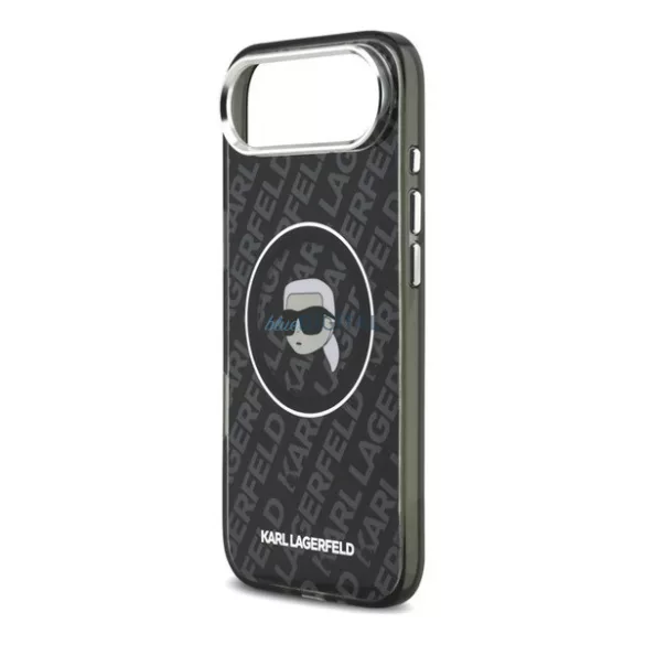 KARL LAGERFELD IML KARL HEAD LOGO MAGSAFE szilikon telefonvédő (ütésállóság, kameravédő, MagSafe) FEKETE Apple iPhone Air