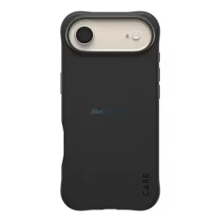   PANZERGLASS CARE SAMBA szilikon telefonvédő (ütésállóság, légpárnás sarok, kameravédő, MagSafe) FEKETE Apple iPhone Air