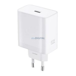   ONEPLUS hálózati töltő USB aljzat (80W, PD gyorstöltő) FEHÉR