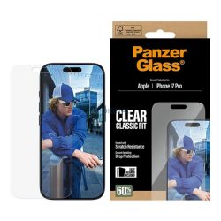   PANZERGLASS CLASSIC FIT EASYALIGNER képernyővédő üveg (oleofób réteg + segédkeret) ÁTLÁTSZÓ Apple iPhone 17 Pro