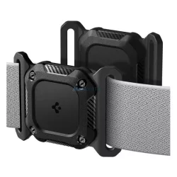   SPIGEN TOUGH ARMOR műanyag tok (extra ütésálló, nyakörvre) FEKETE Apple AirTag