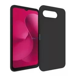 Szilikon telefonvédő (matt) FEKETE T Phone 3 5G