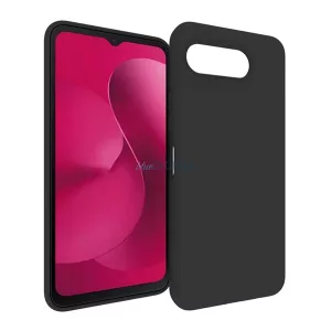 Szilikon telefonvédő (matt) FEKETE T Phone 3 5G