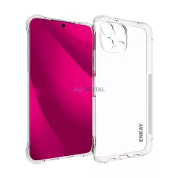   ENKAY szilikon telefonvédő (ütésállóság, légpárnás sarok) ÁTLÁTSZÓ T Phone 3 Pro 5G