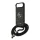 GUESS 4G BIG LOGO CORD STAP CROSSBODY műanyag telefonvédő (ütésállóság, bőr hatású hátlap + vállpánt) FEKETE Apple iPhone Air
