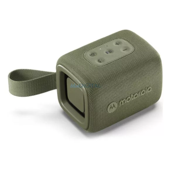 MOTOROLA ROKR 300 bluetooth hordozható hangszóró (v5.0, 950mAh belső akku, 7W, IP67 vízálló) SÖTÉTZÖLD
