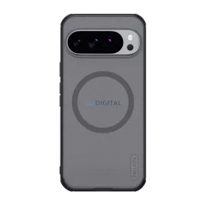 NILLKIN SUPER FROSTED PRO MAGNETIC műanyag telefonvédő (mágneses, ütésállóság, gumírozott) ÁTLÁTSZÓ/FEKETE Google Pixel 10 Pro XL