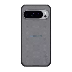 NILLKIN SUPER FROSTED PRO műanyag telefonvédő (ütésállóság, gumírozott, érdes felület) ÁTLÁTSZÓ/FEKETE Google Pixel 10 Pro XL