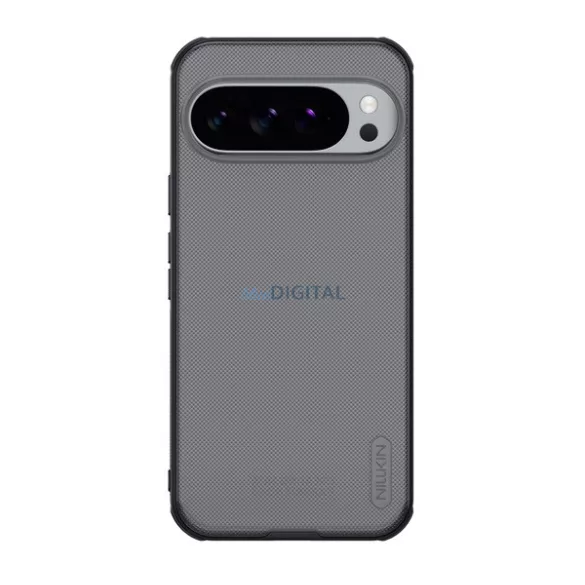 NILLKIN SUPER FROSTED PRO műanyag telefonvédő (ütésállóság, gumírozott, érdes felület) ÁTLÁTSZÓ/FEKETE Google Pixel 10 Pro XL