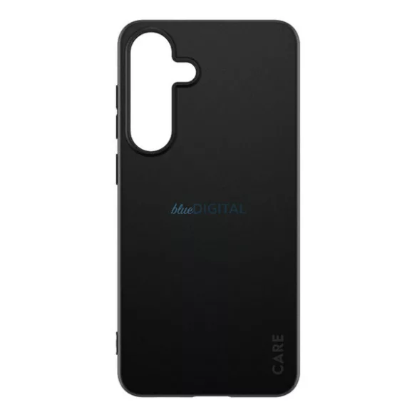 PANZERGLASS CARE FASHIONABLE szilikon telefonvédő (ütésállóság, ultravékony, kameravédő) FEKETE Samsung Galaxy S25 FE (SM-S731)