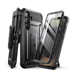   SUPCASE UNICORN BEETLE PRO műanyag telefonvédő (360°-os védelem, erős ütésállóság, műanyag előlap) FEKETE Samsung Galaxy S25 FE (SM-S731)