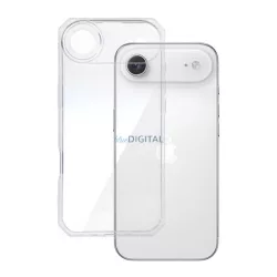   Szilikon telefonvédő (ütésállóság, légpárnás keret) ÁTLÁTSZÓ Apple iPhone Air