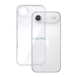 Szilikon telefonvédő (ütésállóság, légpárnás keret) ÁTLÁTSZÓ Apple iPhone Air