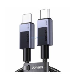   UGREEN L513 adatkábel (Type-C - Type-C, 240W, PD gyorstöltő 3.1, 100cm) SÖTÉTSZÜRKE