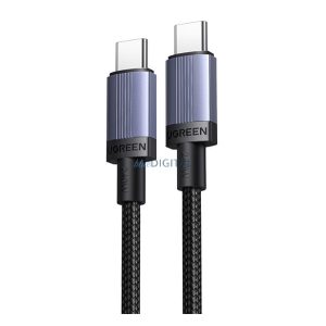UGREEN L532 adatkábel (Type-C - Type-C, 240W, PD gyorstöltő 3.1, 50cm) SÖTÉTSZÜRKE