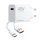 XIAOMI hálózati töltő USB aljzat (45W, gyorstöltő + Type-C kábel) FEHÉR
