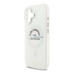   KARL LAGERFELD IML KARL RSG LOGO MAGSAFE szilikon telefonvédő (műanyag hátlap, ütésállóság, MagSafe) ÁTLÁTSZÓ Apple iPhone 17