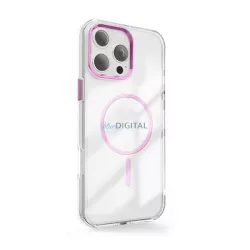   Szilikon telefonvédő (műanyag hátlap, kameravédő, MagSafe, légpárnás sarok) RÓZSASZÍN Apple iPhone Air