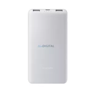 XIAOMI LITE vésztöltő 2 USB+Type-C aljzat (10000mAh, 22.5W, PD gyorstöltő) FEHÉR