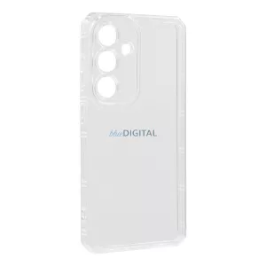 Szilikon telefonvédő (ütésállóság, légpárnás keret) ÁTLÁTSZÓ Samsung Galaxy S25 FE (SM-S731)