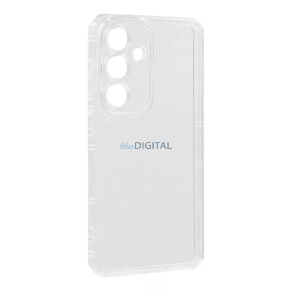 Szilikon telefonvédő (ütésállóság, légpárnás keret) ÁTLÁTSZÓ Samsung Galaxy S25 FE (SM-S731)