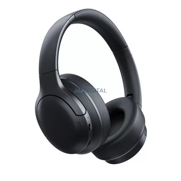 BASEUS BASS BH1 LITE bluetooth fejhallgató SZTEREO (v5.3, mikrofon, zajszűrő + Type-C tápkábel) FEKETE