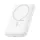 BASEUS ENERFILL FM11 ULTRA-MINI vésztöltő Type-C aljzat (10000mAh, 22.5W, PD gyorstöltő, MagSafe + Type-C kábel) FEHÉR