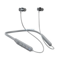   HOCO ES64 bluetooth fülhallgató SZTEREO (v5.4, nyakba akasztható, mikrofon, SPORT) VILÁGOSSZÜRKE