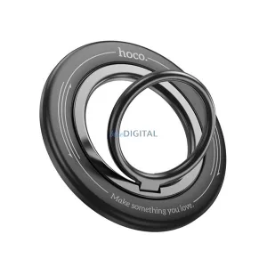 HOCO GH3 telefontartó (360°, mágneses, kitámasztó) FEKETE