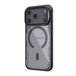   NILLKIN ICEBLADE PROP szilikon telefonvédő (ütésállóság, kameravédő, kitámasztó, MagSafe) FEKETE Apple iPhone 17 Pro Max