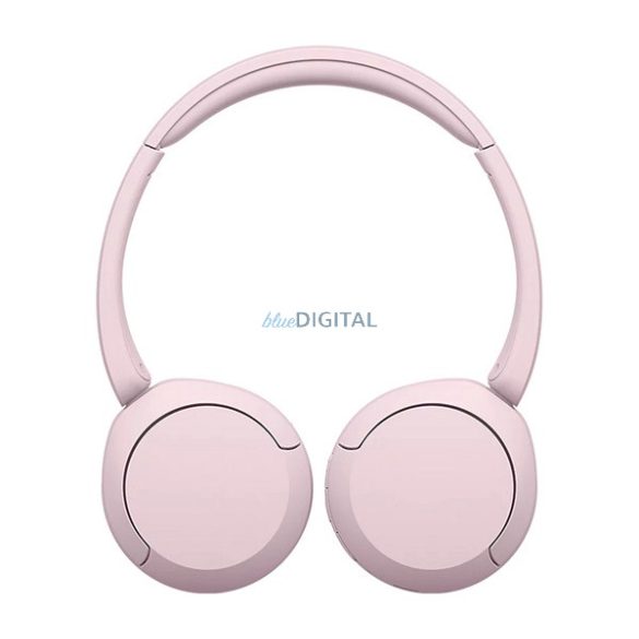 SONY WH-CH520 bluetooth fejhallgató SZTEREO (v5.2, mikrofon, zajszűrő) RÓZSASZÍN