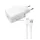 XIAOMI hálózati töltő USB aljzat (15W + Type-C kábel) FEHÉR