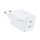 UGREEN X526 hálózati töltő 2 Type-C aljzat (45W, GaN, gyorstöltő) FEHÉR