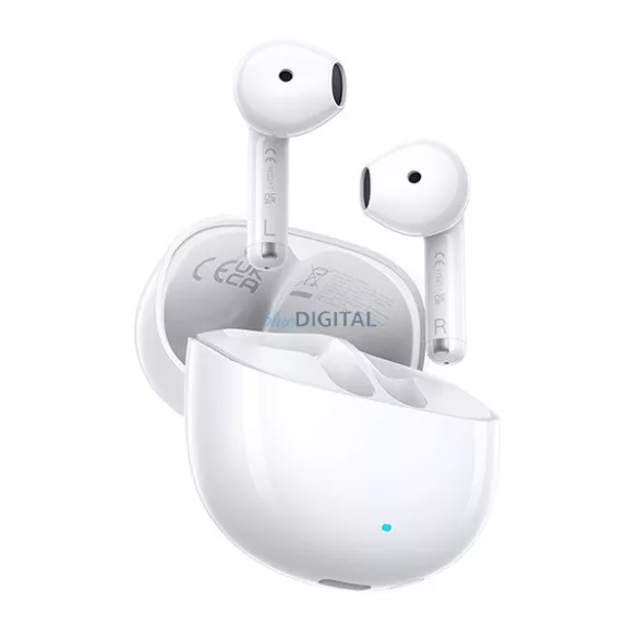 UGREEN LIGHTBUDS ANC WS217 bluetooth fülhallgató SZTEREO (v6.0, TWS, mikrofon, aktív zajszűrő + töltőtok) FEHÉR