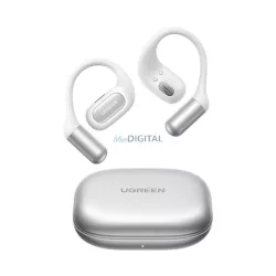   UGREEN FITBUDS WS213 bluetooth fülhallgató SZTEREO (v6.0, TWS, zajszűrő, fülre akasztható, IPX5 + töltőtok) FEHÉR