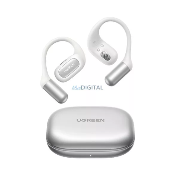 UGREEN FITBUDS WS213 bluetooth fülhallgató SZTEREO (v6.0, TWS, zajszűrő, fülre akasztható, IPX5 + töltőtok) FEHÉR
